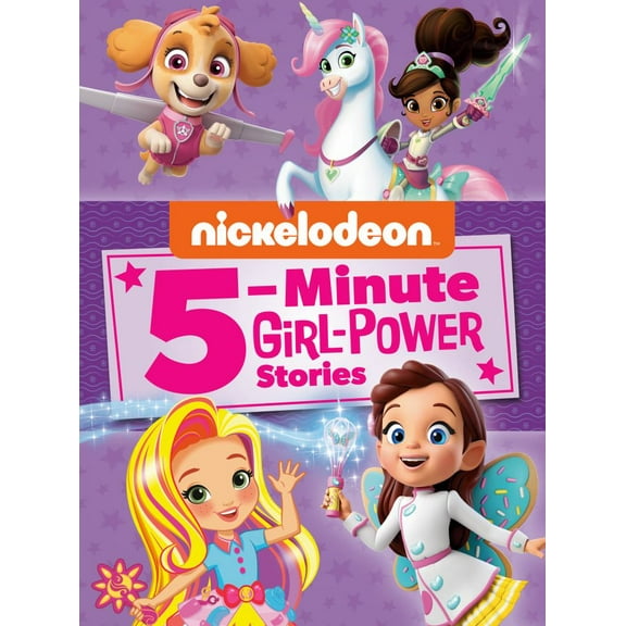 RANDO RANDOM HOUSE STAFF: Nickelodeon 5-Minute Girl-Power Stories (Nickelodeon) (Hardcover)