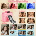 thumbnail image 5 of Kids Instant Print Camera, Front Rear Dual Selfie HD 1080P Video Digital Camera Toy for Boys Girls 4-10 Years Old, Pink, 5 of 9