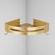 thumbnail image 4 of Estante de esquina para baño, estante de pared de aluminio para ducha y baño, champú para baño. Triángulo Dorado, 4 of 8