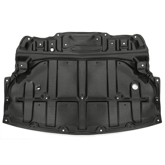 Kojem Engine Splash Shield for 2007-2017 Infiniti G25 G35 G37 Base/Infiniti EX35 Base/EX37 Base/Infiniti Q40 QX50 Q60 Base Replaces 75892-JK000 IN1228117 Durable Black