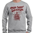 thumbnail image 2 of Home Sweet Home Haunted Sweatshirt Unisex 3X-Large Grey, 2 of 5