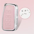 thumbnail image 3 of for Lexus Key Fob Cover with Keychain, Soft TPU Key Case Protection Shell Fit for Lexus ES350 ES300h UX200 LS500 LS500H LC500 LC500h, 3 of 5