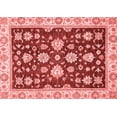 thumbnail image 1 of Ahgly Company Machine Washable Indoor Rectangle Oriental Red Traditional Area Rugs, 5' x 8', 1 of 4