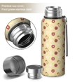 thumbnail image 2 of Christmas 20oz Stainless Steel Thermal Bottle with Tea Filter and Cup Lid, Vacuum Insulated Coffee Mug with 316L Inner Liner, Leakproof Travel Thermos for Office, Commute & Outdoor, 2 of 7