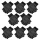 thumbnail image 1 of OULII 8Pares Guantes De Trabajo Sin Dedos Negro Antideslizante Para Jardinería Y Industriales, 1 of 8
