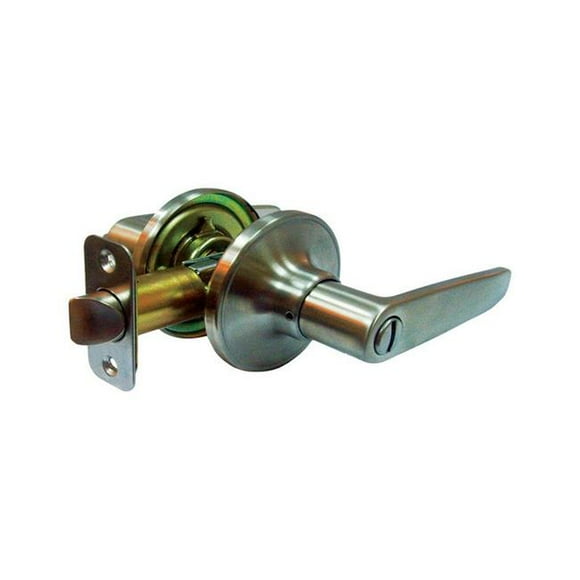 Faultless 5002049 Satin Stainless Steel Metal Privacy Lever - 3 Grade Right Handed