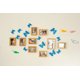 thumbnail image 5 of Calcomanías de pared de mariposas en 3D, 12 piezas de pegatinas adhesivas extraíbles para decoración de pared, el mejor regalo para cumpleaños,color azul Sincero Hogar, 5 of 7