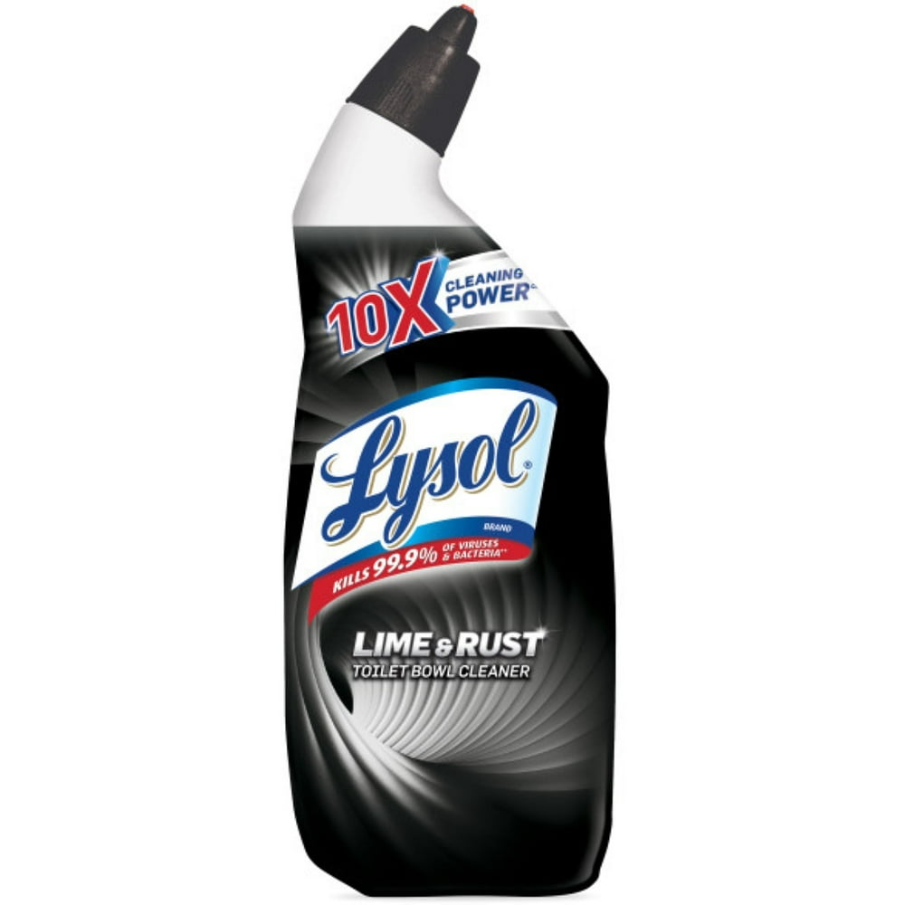Lysol Lime & Rust Remover Toilet Bowl Cleaner, 10X Cleaning Power 24 oz