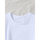 thumbnail image 3 of Kids' 100% Cotton T-Shirt - Happy Labor American Flag Print, Cute Cartoon Patriotic Design, Soft Breathable Fabric, Available for Boys & Girls Ages 3+ Perfect for School Events &, 3 of 6
