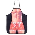 thumbnail image 2 of Delantal De Cocina Divertido Impermeable 3d Con Patrones Sexys Para Hombre Y Mujer, Duradero, Fácil De Usar, 2 of 7