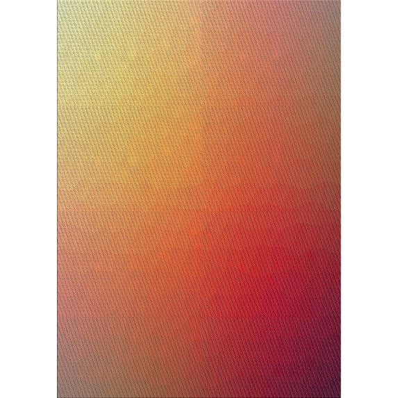 Ahgly Company Indoor Rectangle Patterned Red Novelty Area Rugs, 3' x 5'