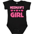 thumbnail image 3 of Inktastic Meemaw Girl Granddaughter Girls Baby Bodysuit, 3 of 5