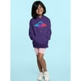 thumbnail image 2 of Ufo Lifting Human Hoodie Juniors -SPIdeals Designs,  Large, 2 of 4