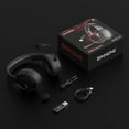 thumbnail image 6 of BINNUNE 2.4G/Bluetooth Wireless Gaming Headset with Microphone for PS4 PS5, PC USB Gamer Headphones with Mic for Laptop Tablet Computer, 6 of 7