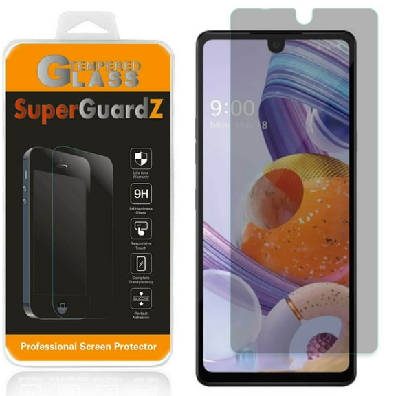 For LG Stylo 6 - SuperGuardZ Privacy Anti-Spy Tempered Glass Screen Protector, 9H, Anti-Scratch, Anti-Bubble, Anti-Fingerprint