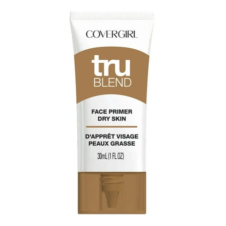 COVERGIRL TruBlend Primer for Dry Skin, 1 Fl Oz (Best Drugstore Primer For Acne Skin)