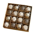 thumbnail image 4 of Adornos de bolas de Navidad BLESIY 16 piezas irrompibles para árbol de Navidad y decoración, 4 of 8