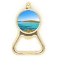 thumbnail image 1 of Ocean Water Island Science Nature Picture Beer Bottle Cap Opener Stainless Steel Key Chain, 1 of 3