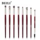 thumbnail image 4 of Beilirou 8 / 9 / 15 / 30 base maquillaje cepillo corrector sombra de ojos, ceja, pestañas, delineador de ojos conjunto combinado multifuncional, 4 of 5