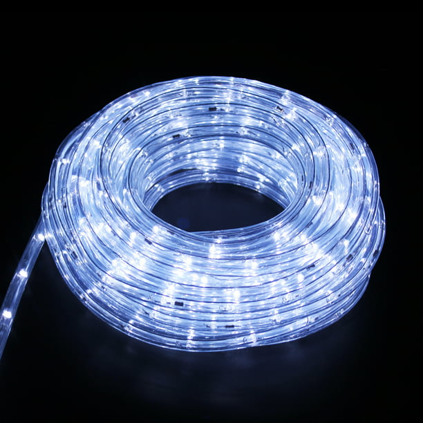 30 Ft LED Rope Lights with Remote Xmas Landscape Lighting Fairy for Indoor/Outdoor Christmas Wedding Lighting Garden Patio Pool Lighting 4 Modes - Walmart.com
