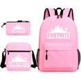 thumbnail image 1 of Boys And Girls Multi-functional Bag, Wear-resistant Burden Reduction, Three-piece Set, Suitable For School, Outdoor-week, 1 of 5