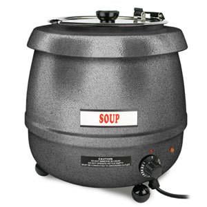 Energy Saving School Cafeteria Commercial Soup Kettle Rubber Base Safe and Stable Electric Soup Warmer for Home Kitchen 
