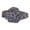 Grey, variant on Bathroom Products Shower Foot Scrubber Mat for Shower Wall Mounted with Suction Cups Exfoliating Back Cleaner Pad for Home Use and Bath