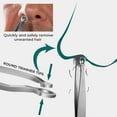 thumbnail image 3 of Premium Nose Hair Trimming Tweezers - Round Head, Water Resistant & Multi-Functional!, 3 of 4