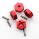 thumbnail image 3 of 8x Adaptador Hexagonal de Cubo de Rueda Combinador de Metal de 12 mm para 104001 1/10 Accesorios de Piezas de Actualización de Coche RC, Rojo, 3 of 5