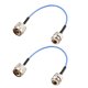 thumbnail image 1 of N Macho a N Hembra Mamparo RG405 RF Coaxial Cable 0.15M / 0.5Pies 2Uds Unique Bargains cables de audio coaxiales digitales, 1 of 4