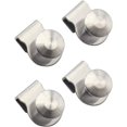 thumbnail image 1 of Juego de 4 manijas de puerta de vidrio de acero inoxidable Manija de puerta de vidrio con clip Manija de cajón de 5-6 mm para escaparate de oficina en el hogar y accesorios de puerta de muebles, BR-Li esquí esquí Gafas de esquí, 1 of 5