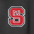 thumbnail image 3 of Men's Colosseum Charcoal NC State Wolfpack Tortugas Logo Quarter-Zip Jacket, 3 of 4