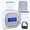 Lite Blue-100Cards+2Ribbons+1Rack, variant on TIMOZIA Time Clock for Employees Small Business, 6 U.S. Time Zones, Automatic Daylight Saving & Auto Time Update, Punch Card Time Recorder with 6 Punches Per Day-100 Time Cards and 2 Ribbons