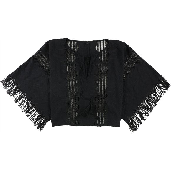 Blusa Pullover Nanette Lepore Bahama Mama para mujer negro pequeño