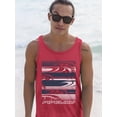 thumbnail image 3 of Pipeline Trendy Wave Symbol Tee - Tank Top Men's, 3 of 4
