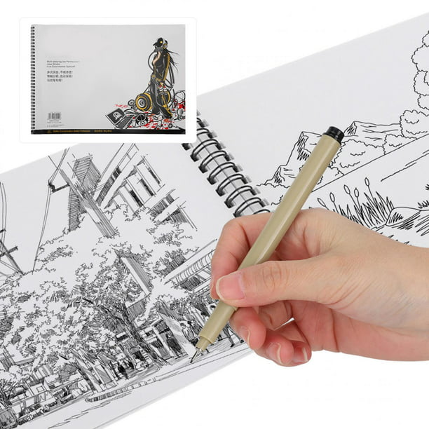 Marker Sketchbook, Marker Paper Pad, Comfortable To Grip Easy To Store  Note-taking Designs For Sketching 