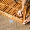 thumbnail image 1 of unbranded 100Ud Almohadillas De Fieltro Gris Para Muebles Antideslizantes Y Protección, 1 of 7