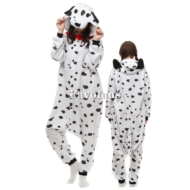 Pijamas de dibujos animados de una pieza para adultos, ropa de dormir de animales Kigurumi, ropa de casa para perros, disfraz de fiesta de Halloween para hombres y mujeres