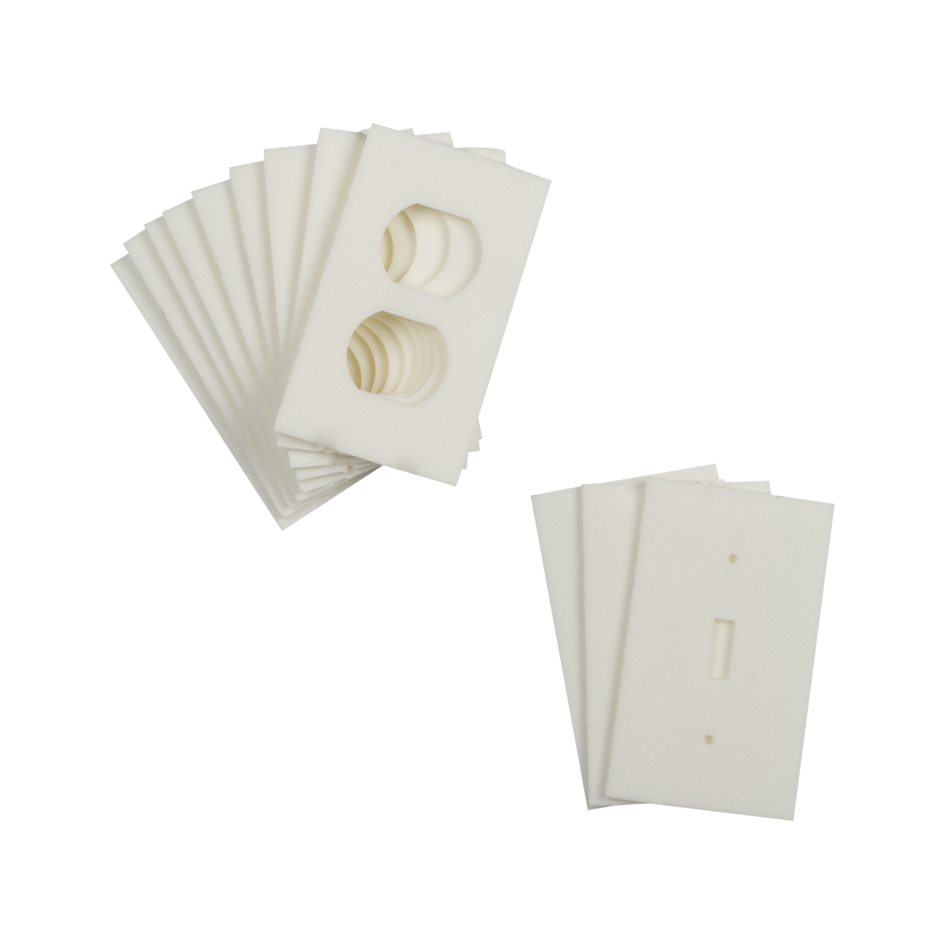 Duck Brand White Foam Insulating Seal Socket Sealers, 2 Pack - image 5 of 10