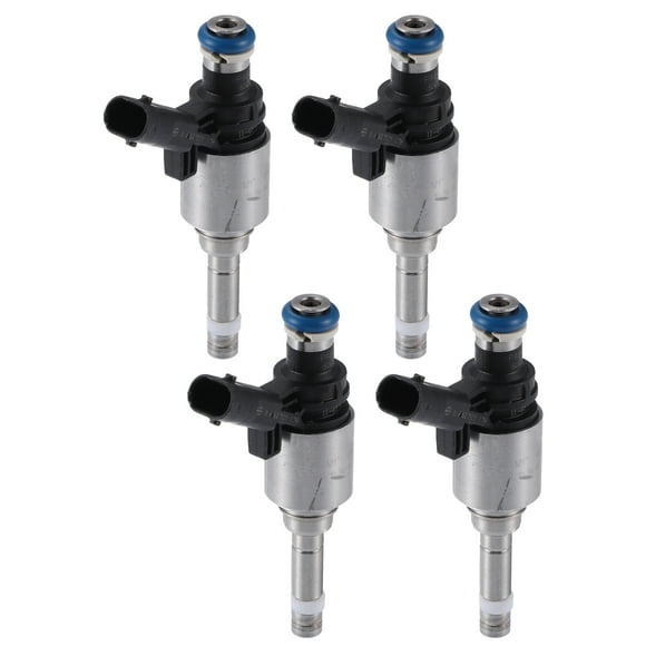 Unique Bargains 4 Pcs Car Fuel Injector Nozzle Replacement for VW Jetta for Audi A3 Black