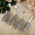 thumbnail image 4 of golytefs 4Pcs Adaptive Utensils Set 2.5oz & 42 Angled Hand Tremor Weighted Silverware(l), 4 of 9