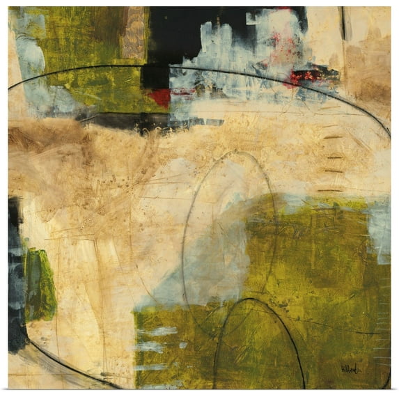 Great BIG Canvas | Rolled Randy Hibberd Poster Print entitled Postcards