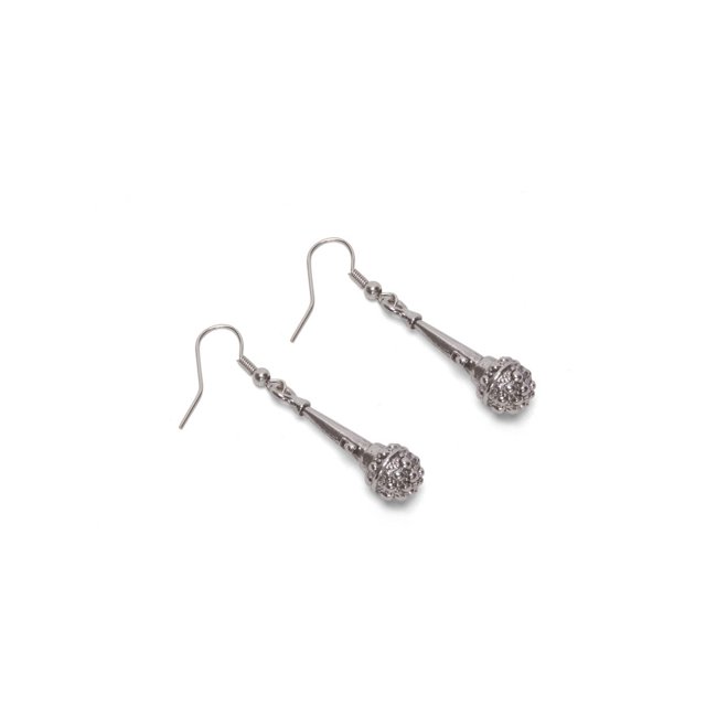 Boucles d'Oreilles Costume - Microphones