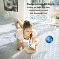 thumbnail image 5 of Mattress Topper Full Size 2 Inch, Premium High-Density Memory Foam, Ventilated Design, Removable & Washable Cover, 10 Years Warranty, 5 of 7