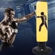 thumbnail image 4 of Saco de boxeo inflable para niños, saco de boxeo con rebote, saco de boxeo para fitness, saco de arena con forma de columna para practicar karate, taekwondo, entrenamiento de velocidad con, 4 of 8