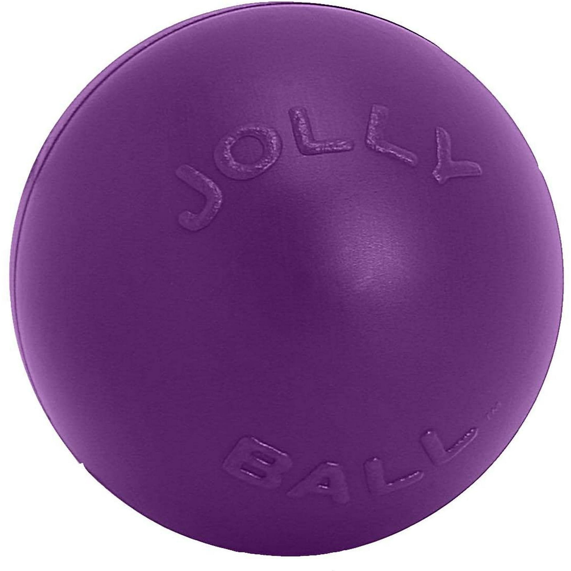Jolly Pets Push-n-Play Jolly Ball Dog Toy, 10", Purple