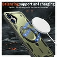 thumbnail image 4 of Dteck for iPhone 16 Case, Magnetic for Car Holder Mount Holder 360 Degree Rotated Kickstand Ring Heavy Duty Protection Hard Rugged Protective Phone Cover, Olivegreen, 4 of 6
