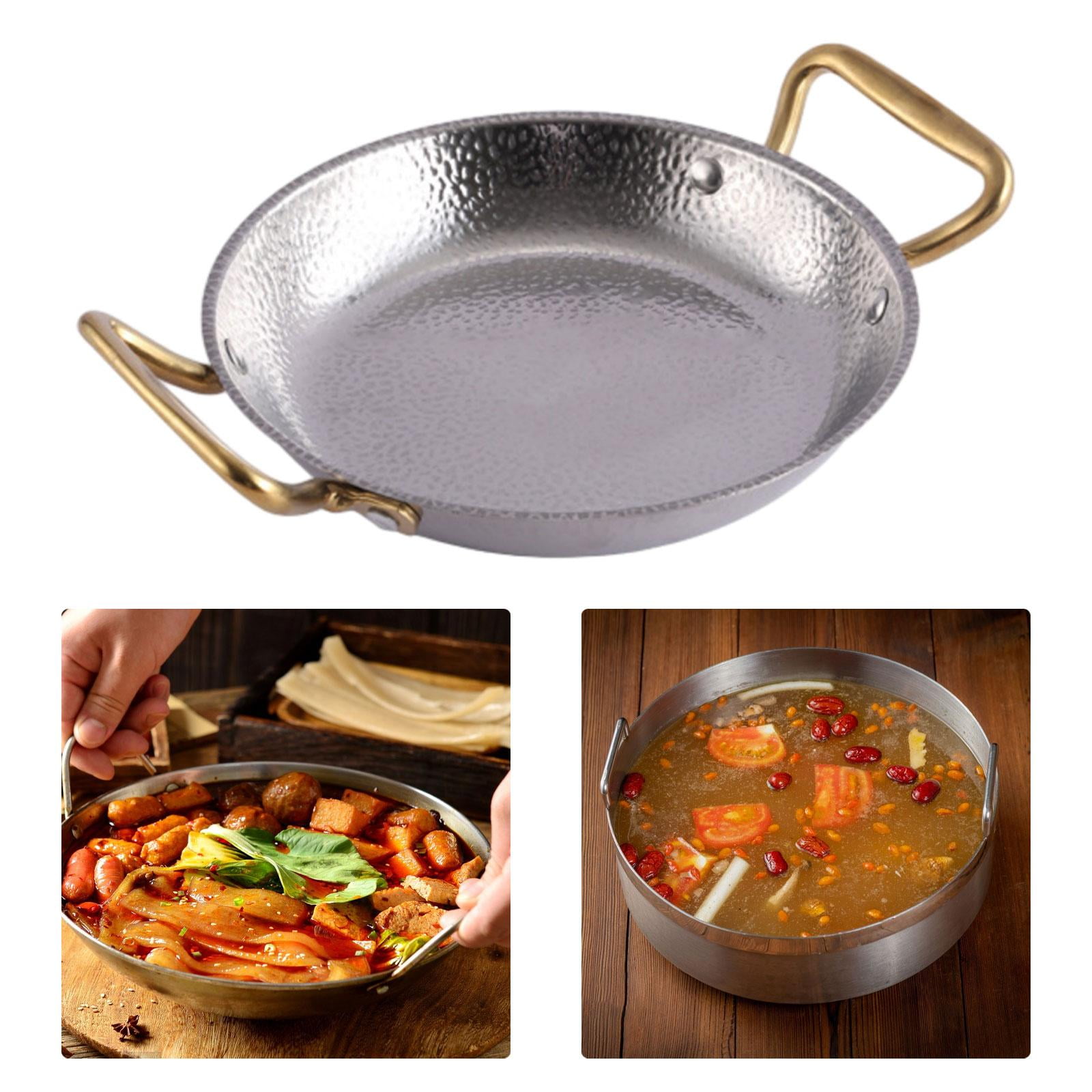 Pan Fast Heating Double Ear Korean Ramen Pot Korean Ramen Noodle Pot Gold Ears