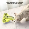 thumbnail image 3 of Pet Food Leakage Toy, Bite  Teeth Grinding, Rotating Airplane Missing Food Toy For Cats, Reduces Boredom, Long Lasting Rotation, Built In Bell Ball, Food Leakage, 3 of 8