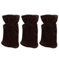 thumbnail image 2 of 3Pcs Universal Pleuche Piano Pedal Cover Protective Musical Instruments Accessorycoffee, 2 of 8